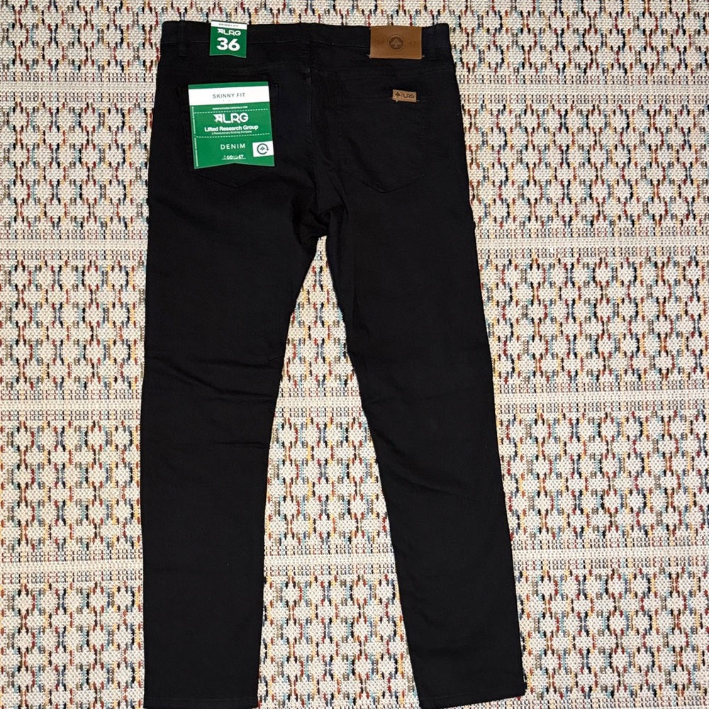 LRG Men's Black Skinny Jeans - Picture 4 of 4
